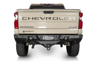GMC 1500 Bumper - Rear - Addictive Desert Designs - Stealth Fighter - Hammer Black - `22-`27 GMC 1500 Bumper - Rear - Addictive Desert Designs - Stealth Fighter - Hammer Black - `22-`27